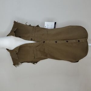 Isabel Marant Etoile Sleeveless Studded Button Down Blouse